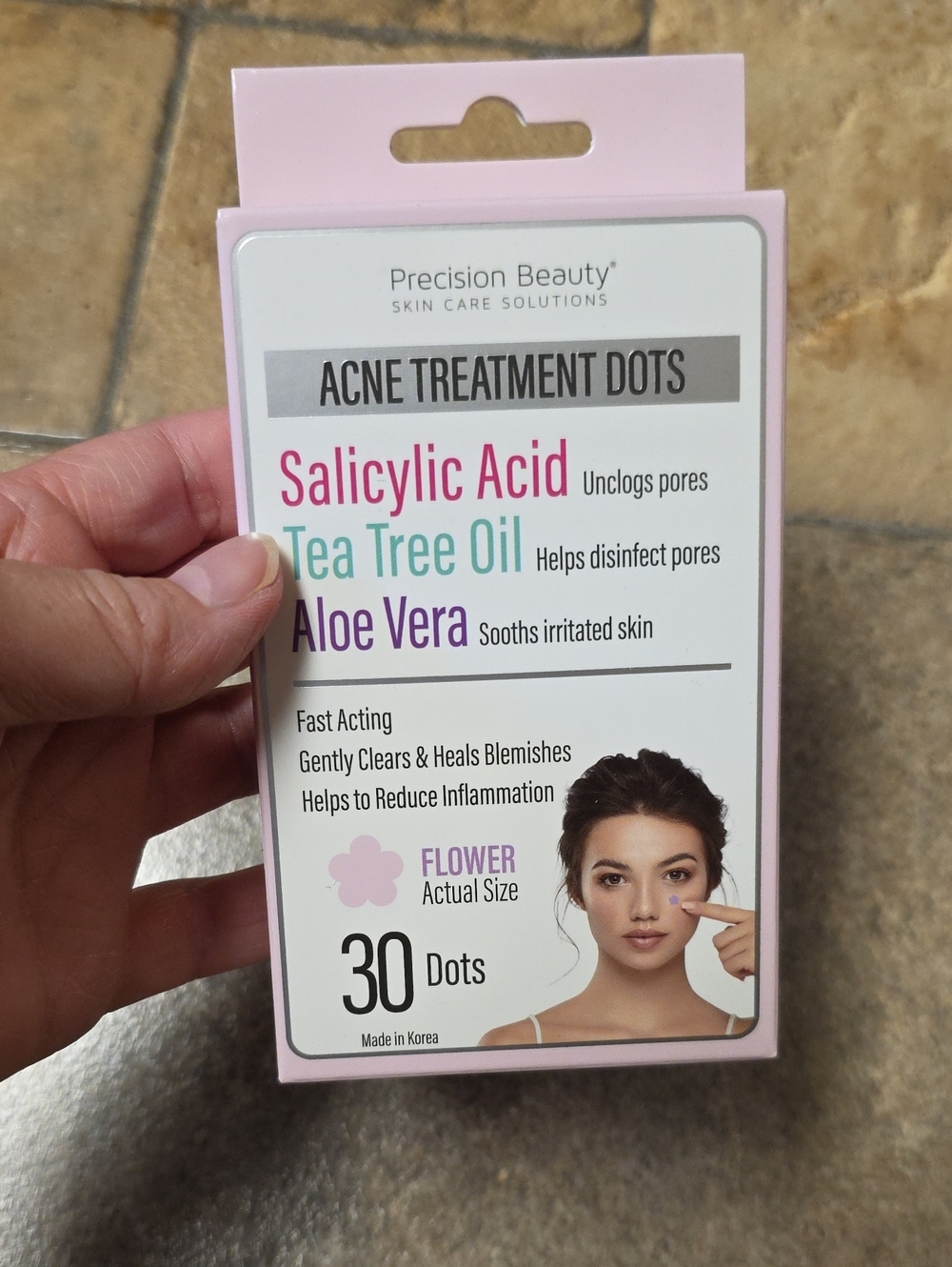 NEW Korean Skincare Acne Treatment Dots 30 Dots Precision Beauty